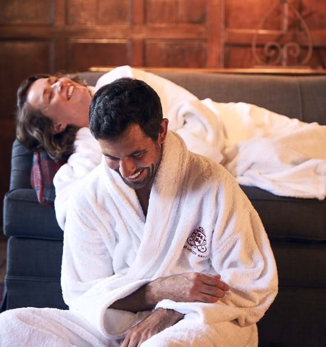 Couple Relaxing In Charles I Suite
