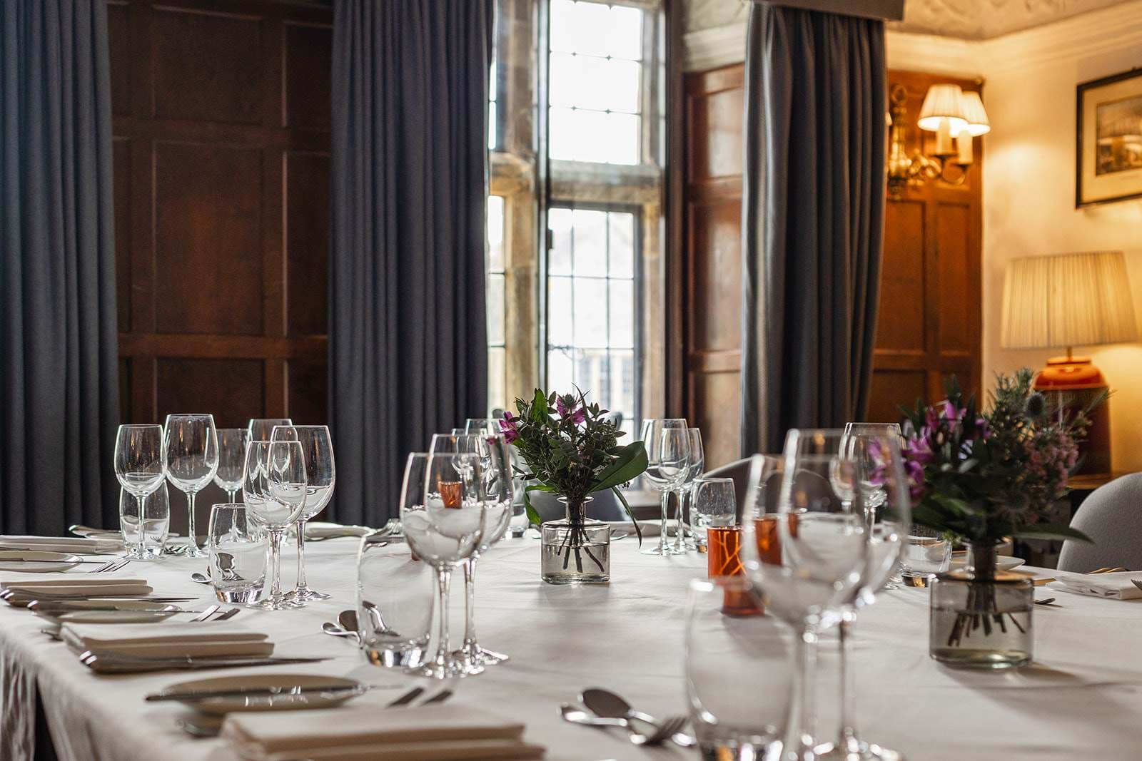 Meeting room dining table